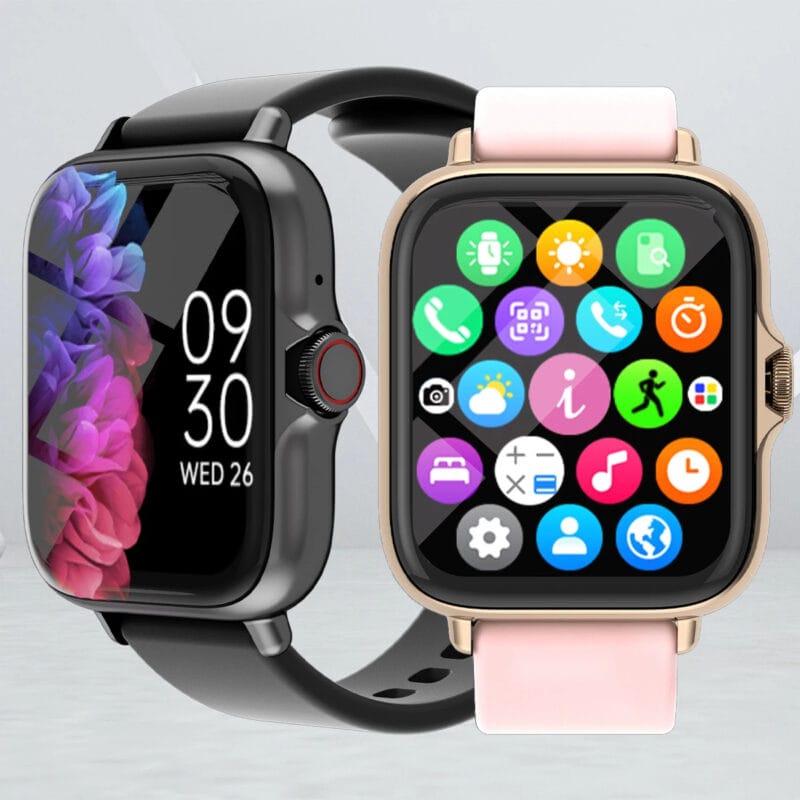 Smartwatch Elegante 1.83" con Llamadas y Monitor de Salud