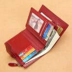 Cartera Fina Mujer RFID de Piel - Imagen 3