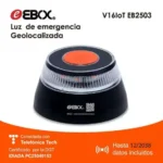 Luz de emergencia con geolocalización